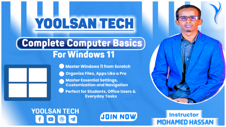 Complete Computer Basics for Windows 11